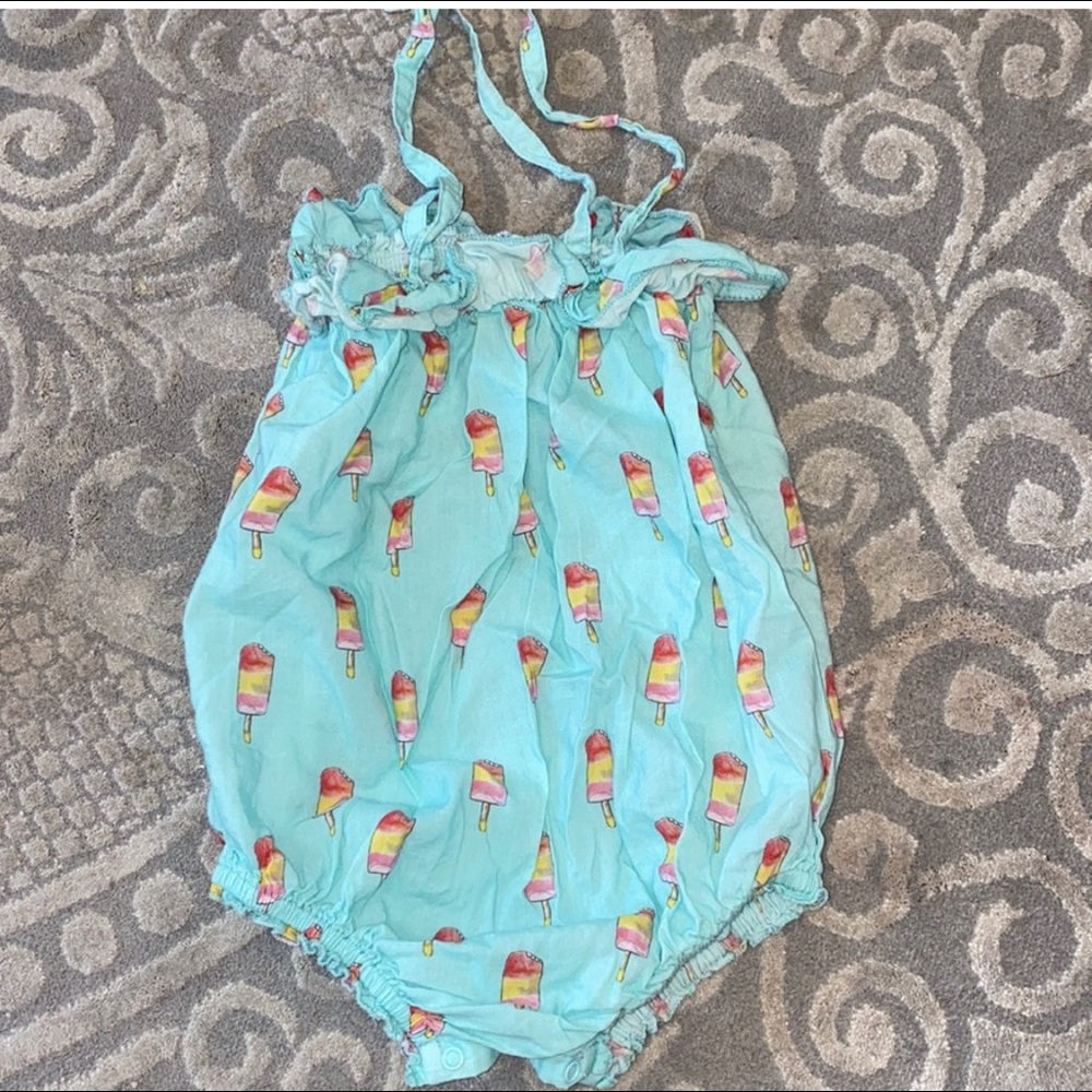 Egg baby romper